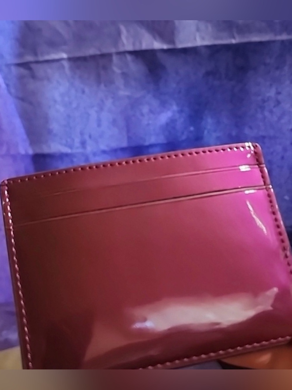 Nib Kate Spade Raspberry Card
Holder New - Picture 2 of 4